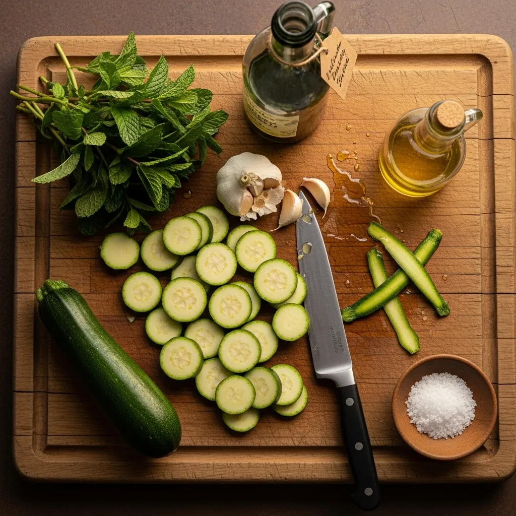 Calabacines_a_la_Scapece_ingredientes