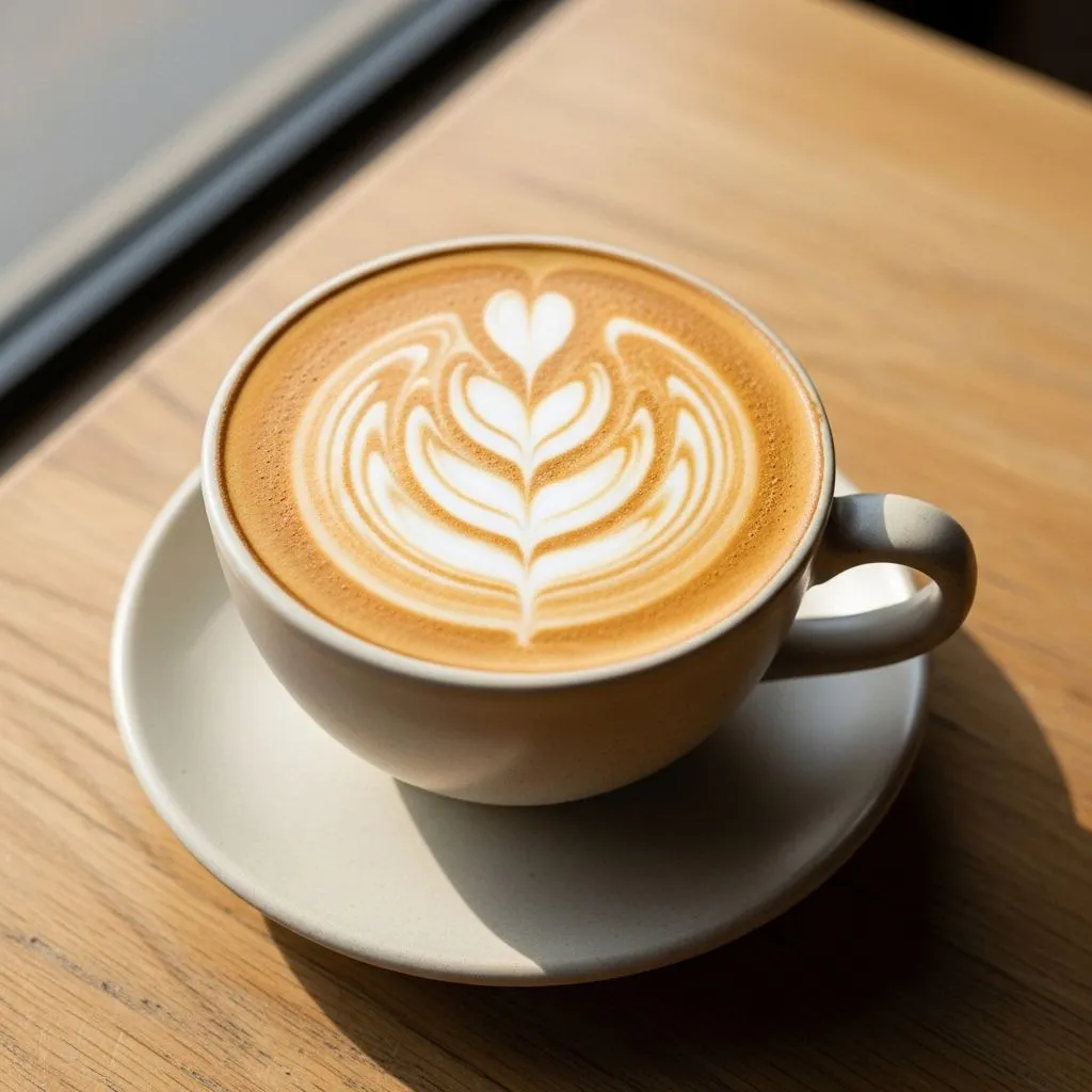 Taza con LATTE ART
