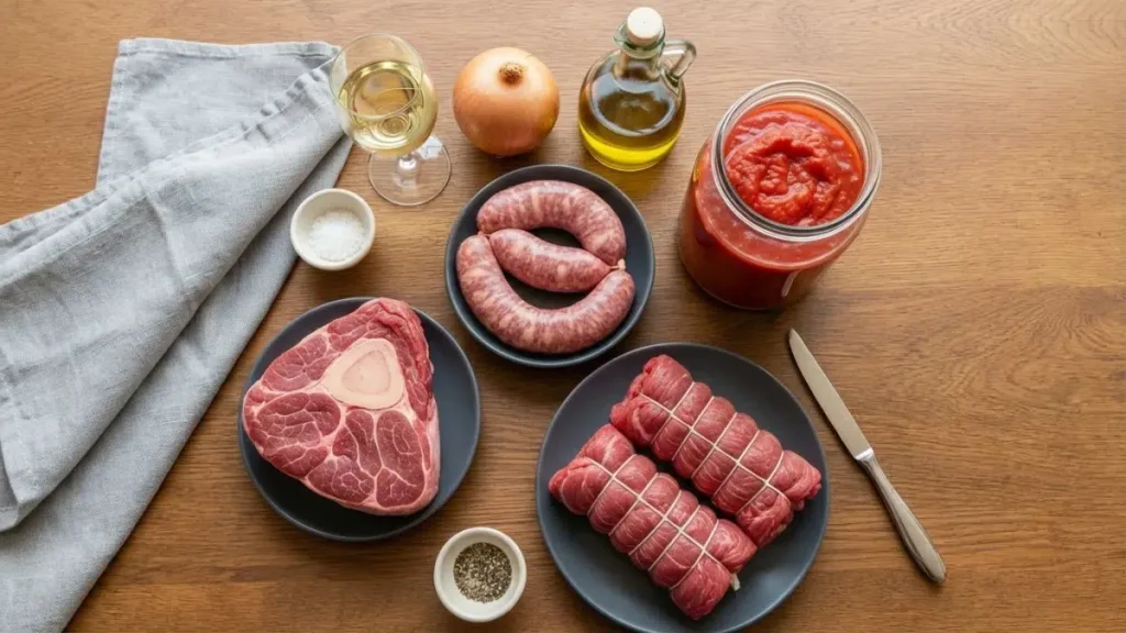 Ragù-Napolitano-ingredientes