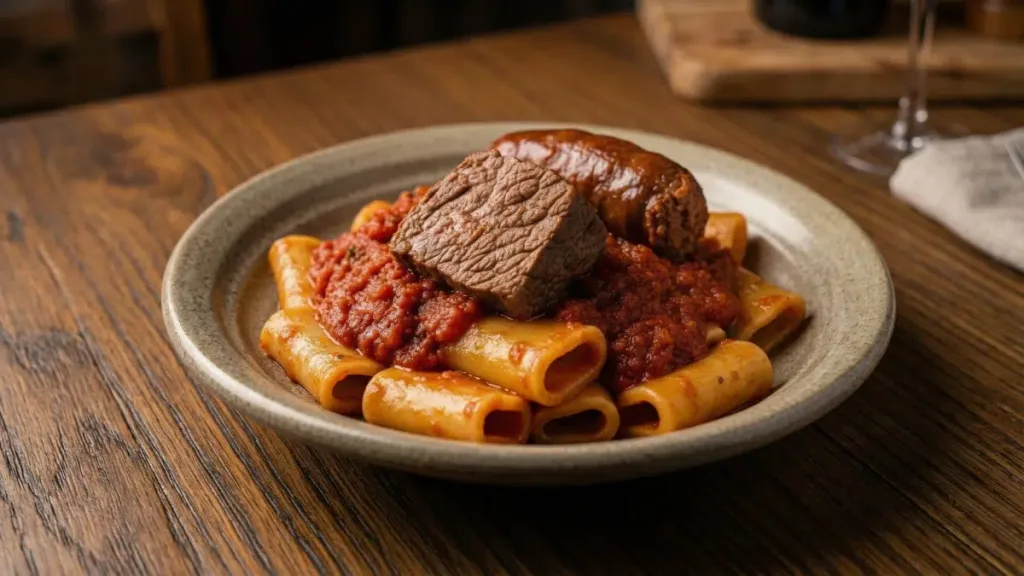 Ragù-Napolitano-pasta